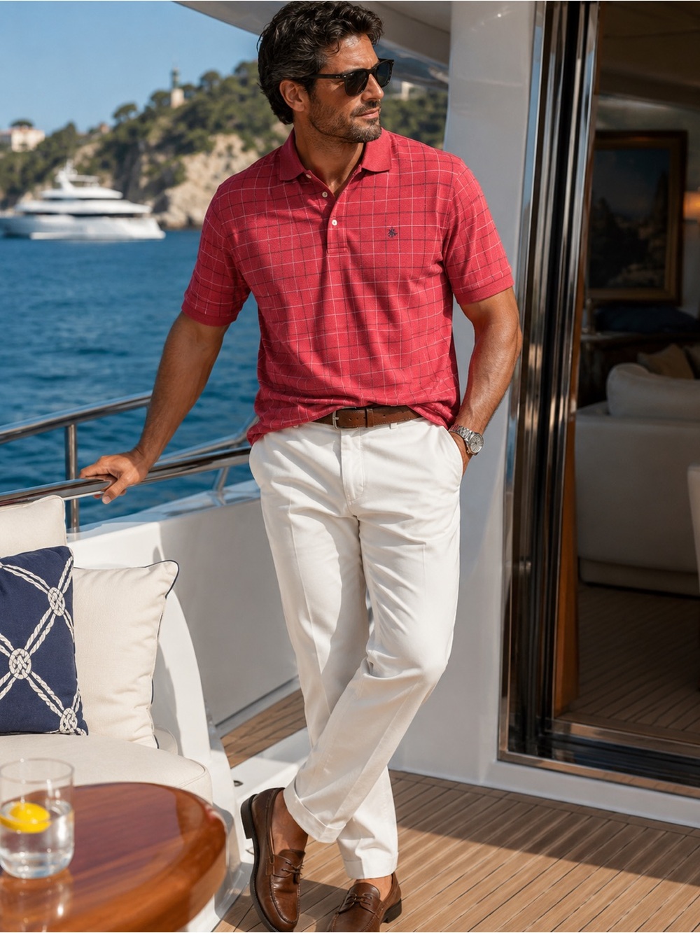 Brooks Brothers Red Checkered Cotton Shirt